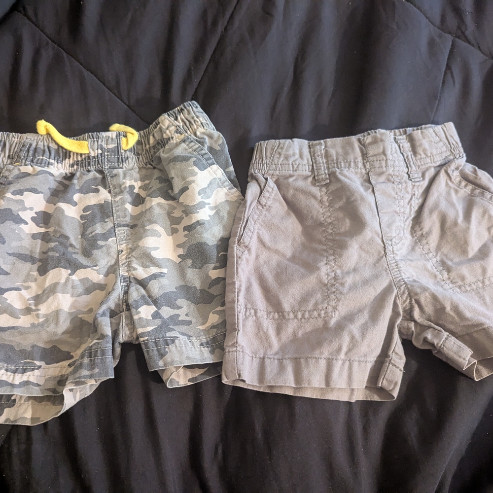 Circo Green and Gray Shorts Comfortable Summer Bottoms